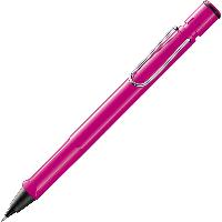 LAMY Druckbleistift Safari PINK mit Mine 0,5mm und Radie...