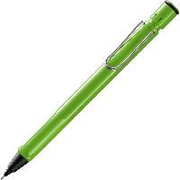LAMY Druckbleistift Safari GR�N mit Mine 0,5mm und Radie...