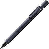 LAMY Druckbleistift Safari STEEL BLACK mit Mine 0,5mm un...