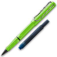 LAMY Tintenroller Safari GR�N ROLL-INK F�ller ergonomisc...