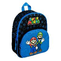 Undercover Super Mario Kindergarten Rucksack mit Vortasche