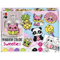 Marabu Window Color Set Sweeties, 6 x 25ml