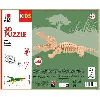 Marabu KiDS 3D Puzzle Krokodil