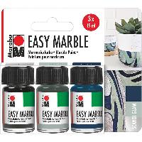 Marabu Easy Marble Set 3x15 ml Scandi Glam