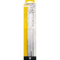 Eberhard Faber Aluminiumlineal 30 cm breit BK