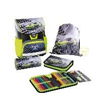 Eberhard Faber Schulranzen EFAlino Race Car Set mit Turn...