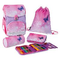 EBERHARD FABER Schulranzen Set EFAlino SCHMETTERLING II ...