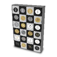 itenga SET Adventskalender zum F�llen W�rfel 5cm (au�en ...