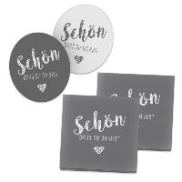 itenga 40x Serviette Sch�n dass du da bist mit 40x Bierd...