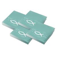 itenga Servietten Fisch T�RKIS WEISS 30 x 30 cm 3-lagig ...