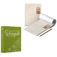 SET - itenga Rezeptordner Ringbuch MEINE LIEBSTEN REZEP...