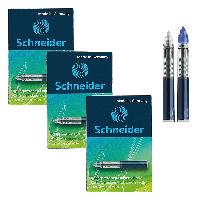 SET - 3er SCHNEIDER Tintenpatrone 852 blau