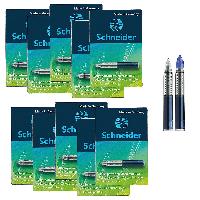 SET - 10er SCHNEIDER Tintenpatrone 852 blau