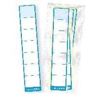 itenga 50x Ordneretikett Blau R�ckenetikett schmal zum A...
