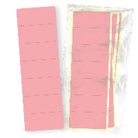 itenga 50x Ordneretikett Rosa R�ckenetikett vollfl�chig ...