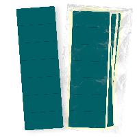 itenga 50x Ordneretikett Petrol R�ckenetikett vollfl�chi...