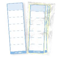 itenga 10x Ordneretikett Hellblau R�ckenetikett zum Aufk...