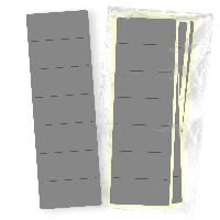 itenga 10x Ordneretikett Grau R�ckenetikett vollfl�chig ...