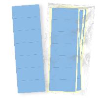 itenga 10x Ordneretikett Hellblau R�ckenetikett vollfl�c...