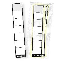 itenga 10x Ordneretikett Schwarz R�ckenetikett schmal zu...