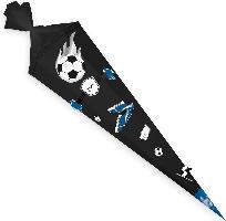 itenga DEKO-SET FUSSBALL blau wei� mit Bastel SCHULT�TE ...