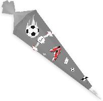 itenga DEKO-SET FUSSBALL rot weiss mit Bastel SCHULT�TE ...