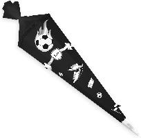 itenga DEKO-SET FUSSBALL schwarz weiss mit Bastel SCHULT...