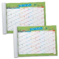itenga Spieleblock Stadt Land Fluss 2er Set DIN A5 50 Blatt