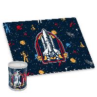 itenga Schreibunterlage Deluxe mit Stiftek�cher Motiv WE...
