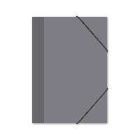 ITENGA Gummizugmappe Sammelmappe A4 Karton grau Karton