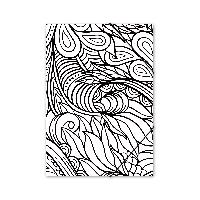 ITENGA Gummizugmappe Sammelmappe A4 Karton Motiv LineArt...