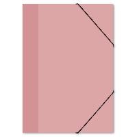 ITENGA Gummizugmappe Zeichenmappe A3 Karton Pastell Rosa
