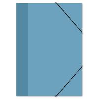 ITENGA Gummizugmappe Zeichenmappe A3 Karton Nordic Blue