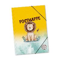 itenga Postmappe A4 PP Motiv L�WE Aquarell aus langlebig...