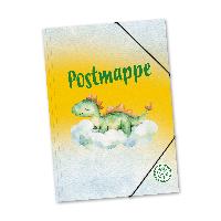 itenga Postmappe A4 PP Motiv DINO Aquarell aus langlebig...