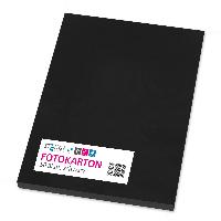 itenga Fotokarton A4 SCHWARZ 50 Blatt 300 g/qm