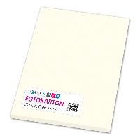 itenga Fotokarton A4 CREMEWEISS 50 Blatt 300 g/qm