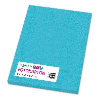itenga Fotokarton A4 HELLBLAU 50 Blatt 300 g/qm
