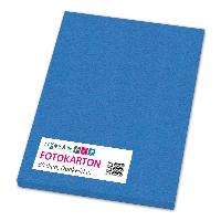 itenga Fotokarton A4 DUNKELBLAU 50 Blatt 300 g/qm