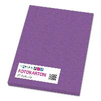 itenga Fotokarton A4 LILA 50 Blatt 300 g/qm
