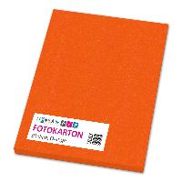 itenga Fotokarton A4 ORANGE 50 Blatt 300 g/qm