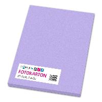 itenga Fotokarton A4 FLIEDER 50 Blatt 300 g/qm