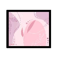 ITENGA Mauspad BOC1 rosa 21 x 18 cm Kunststoff rutschfest