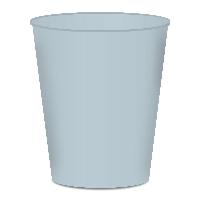 itenga Papierkorb 15Liter BOC - hellblau - einfarbig
