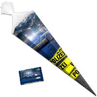 itenga Schult�te 85cm mit Brustbeutel Set POLIZEI