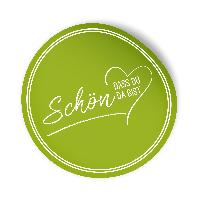 ITENGA 24x Aufkleber Sticker 4cm rund Sch�n dass du da b...
