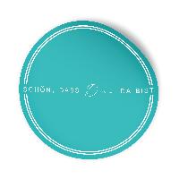 ITENGA 24x Aufkleber Sticker 4cm rund Sch�n dass du da b...