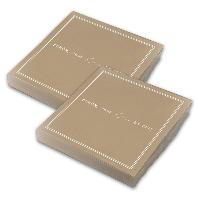 ITENGA 40x Servietten Sch�n dass du da bist V3 latte mac...