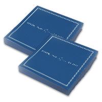ITENGA 40x Servietten Sch�n dass du da bist V3 dunkelblau