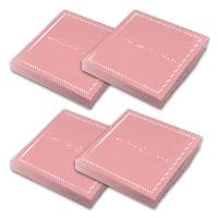 ITENGA 80x Servietten Sch�n dass du da bist V3 rosa